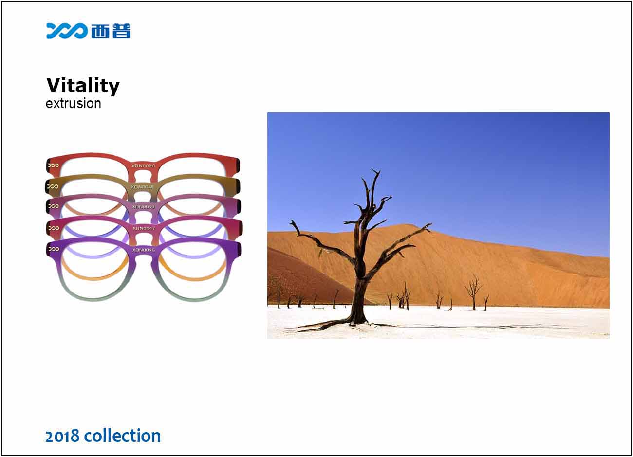 2018 collection of Vitality